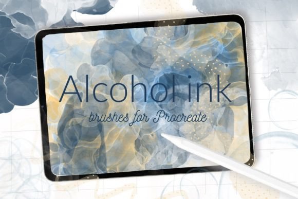 Download Alcohol Ink Brushes for Procreate - Brushes for procreate Collection