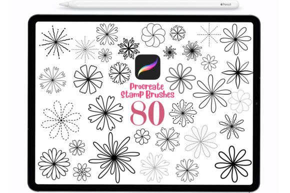 Download Flower Brushes for Procreate - Brushes for procreate Collection