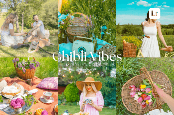 Download Ghibli Vibes - Preset Lightroom Mobile - Ghibli Collection