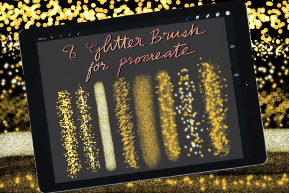 Download Glitter Brushes for Procreate Ipad - Brushes for procreate Collection