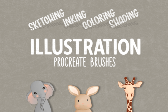 Download Illustration Brushes for Procreate - Brushes for procreate Collection