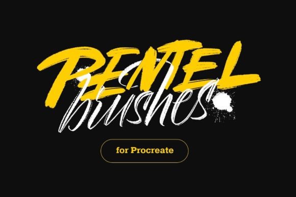 Download Pentel Brushes for Procreate - Brushes for procreate Collection