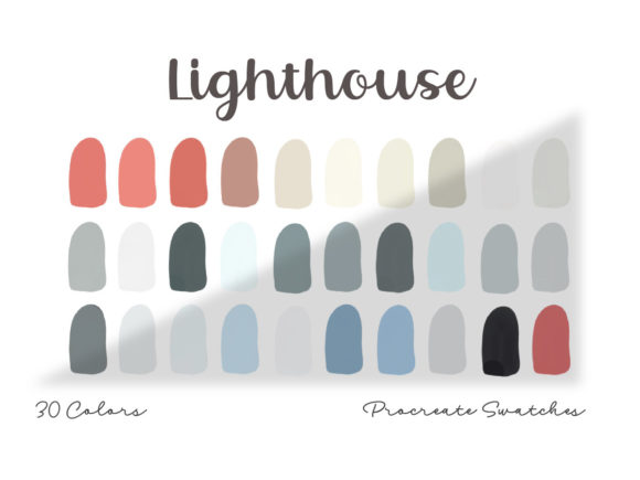 Download Lighthouse Procreate Color Palette Addon - Procreate color palette Collection