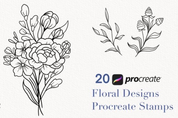 Download Flowers Brushes Procreate - Flowers Collection